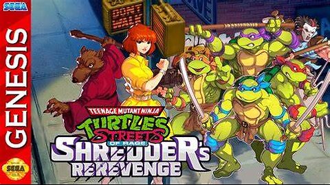 RMG Rebooted EP 821 TMNT Shredders Re Revenge Genesis Game Review