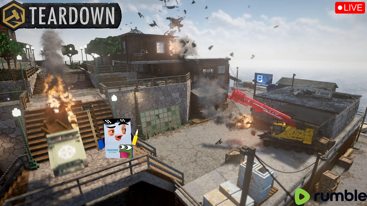 Breakin shit in TEARDOWN