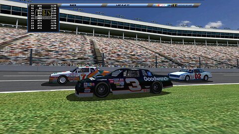 NR2003 Pass in the grass at Charlotte Motor Speedway