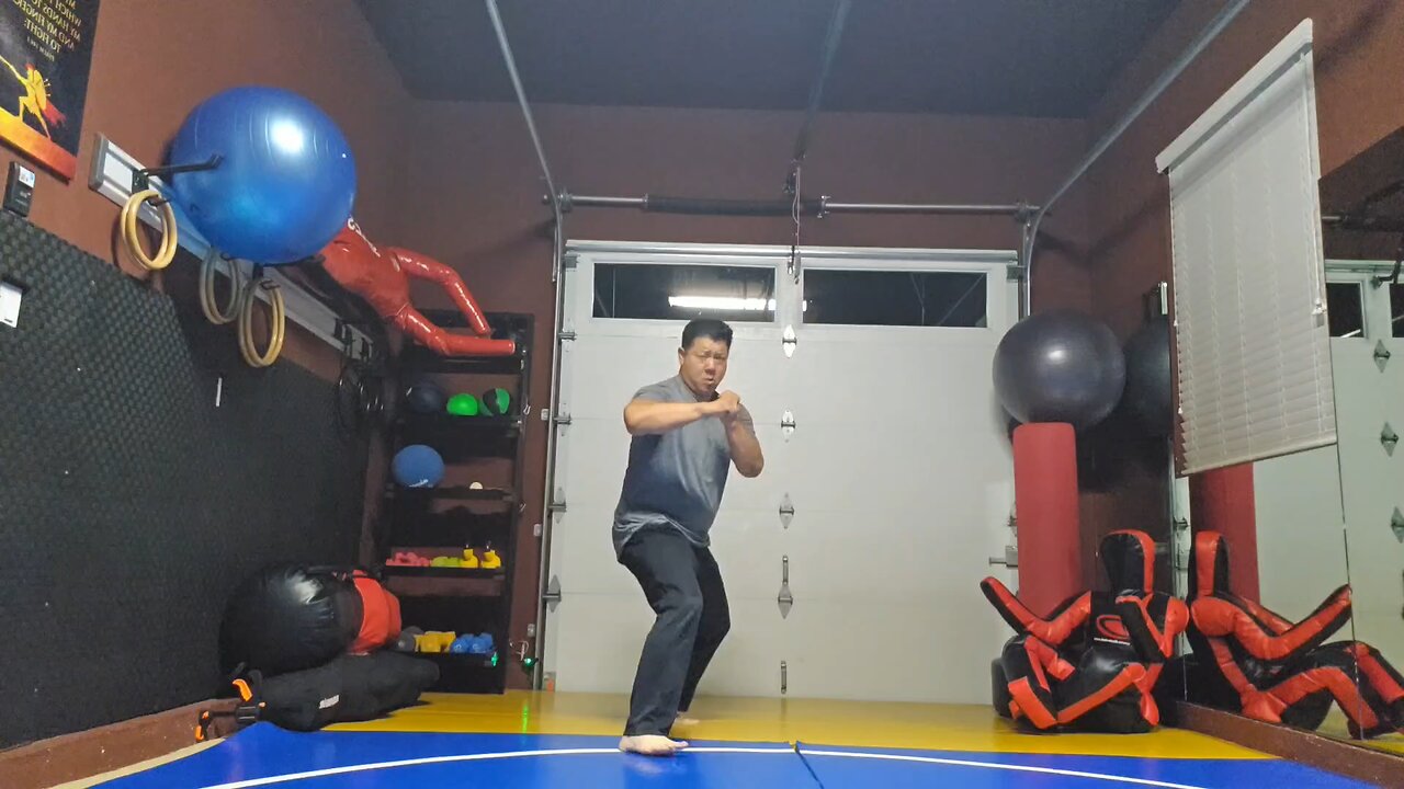 WTD 2 Step Kick Combination 187