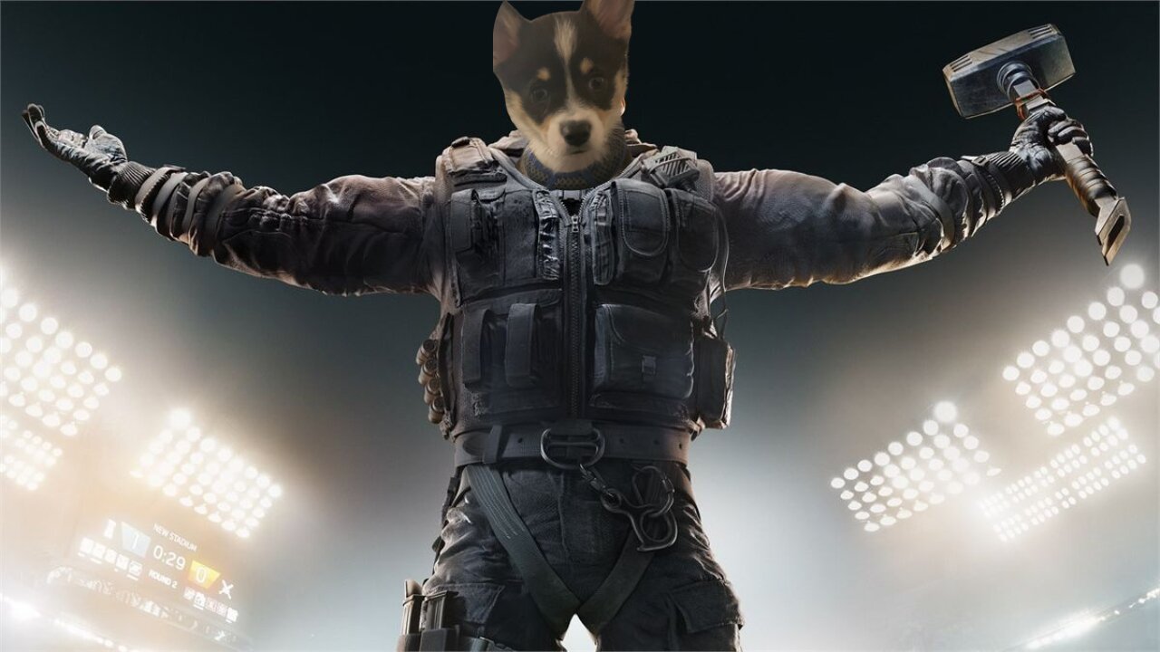 Some Siege after ARC Raiders! Come cheer me on as I struggle! Come see my Corgi too!