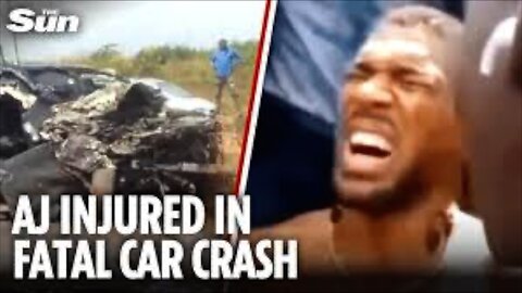 Anthony Joshua: British boxer injured in car crash that killed two in Nigeria