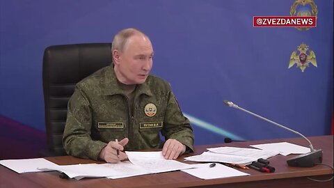 Vladimir Putin vyslechl hlášení o osvobození Mirnogradu a Guljajpole!