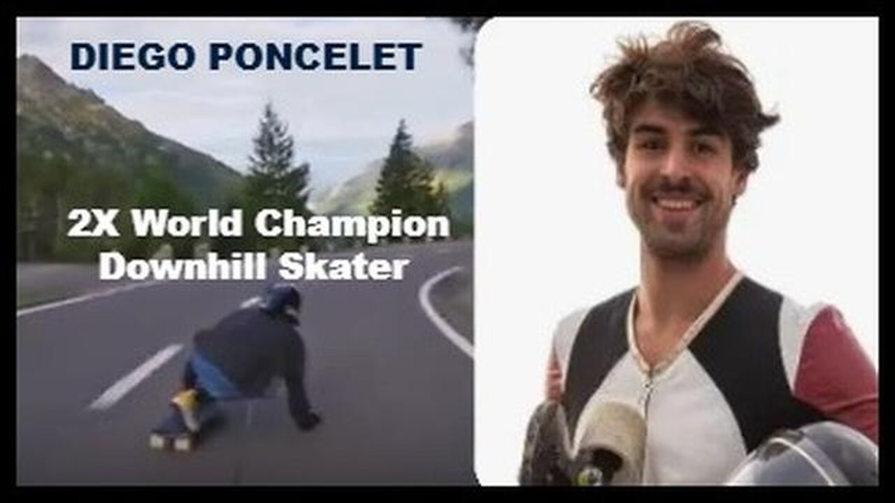 Diego Poncelet-2X World Champion Downhill Skater