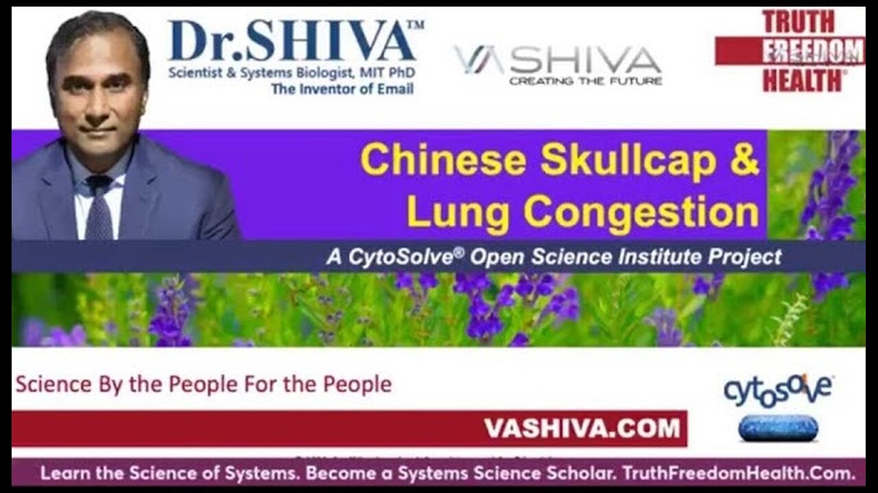 Dr.SHIVA™: Skullcap on Lung Health @CytoSolve® Systems Analysis(3/22)