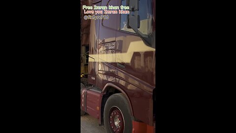 Volvo truck charge tire