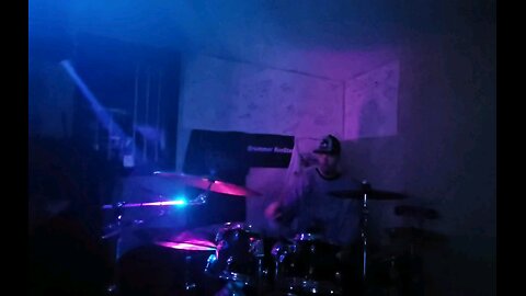 February 14th 2025 Legally Blind Drummer RooStar Drum Solo.