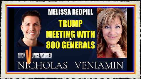 Melissa Repill Discusses Trump Meeting With 800 Generals with Nicholas Veniamin