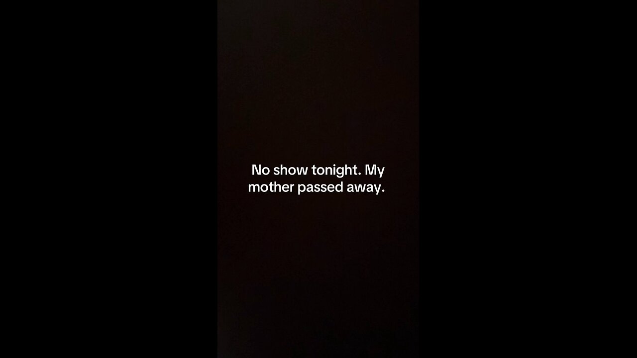 Show canceled