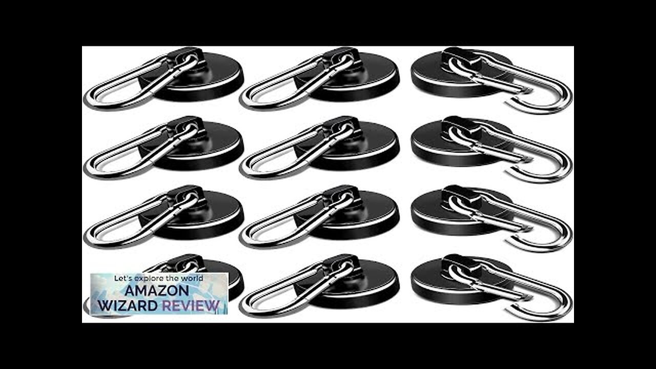 LOVIMAG Strong Magnetic Hooks 70LBS Magnetic Hooks Heavy Duty Strong Neodymium Magnets Review