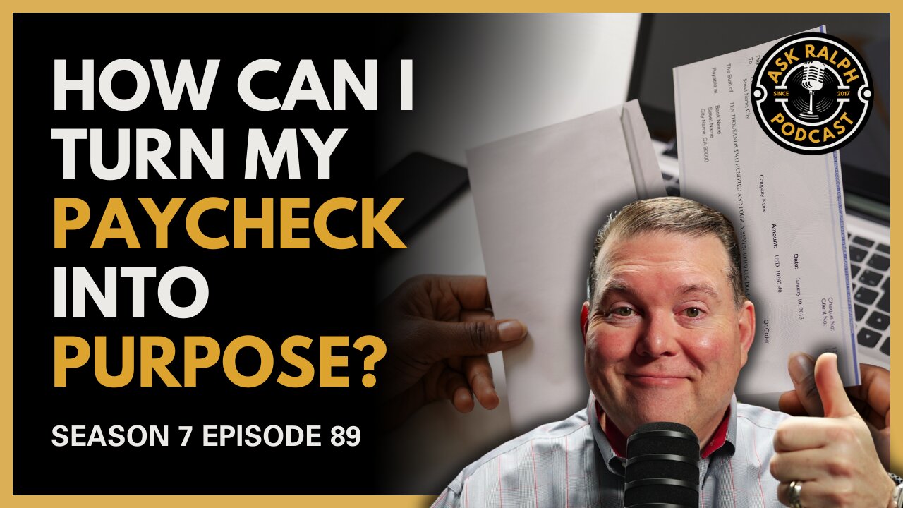 How Can I Turn My Paycheck Into Purpose?