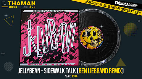 Jellybean - Sidewalk Talk (Ben Liebrand Remix) [1984 HQ]