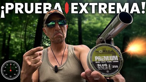 Prueba EXTREMA del Cometa Lynx V10 MK2 XL .22 con Slugs Norica Premium! Precisión y Destrucción