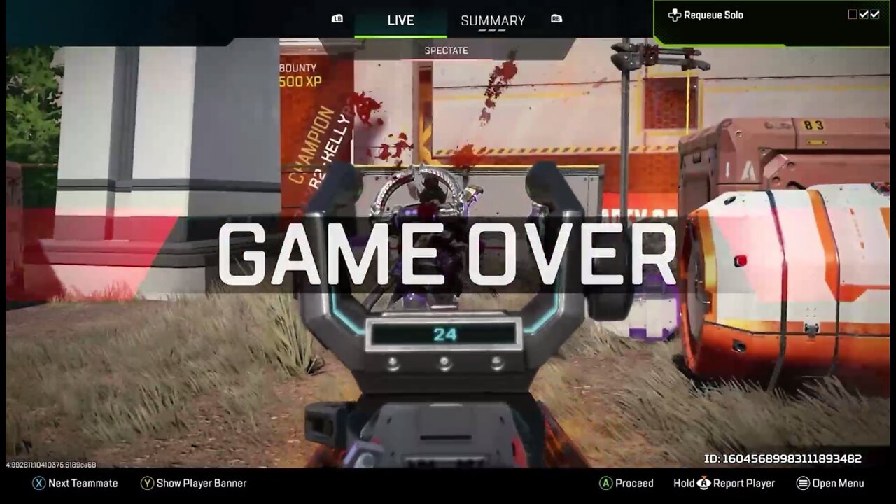 We should have won that. I failed. GAME OVER