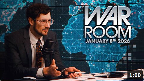 Thursday War Room: Left’s ‘ICE Kills Innocent Woman’ Narrative Crumbles, As Facts Behind Minneapolis Shooting Emerge! PLUS, JD Vance Announces New DOJ Office for Investigating and Prosecuting Fraud Nationwide!