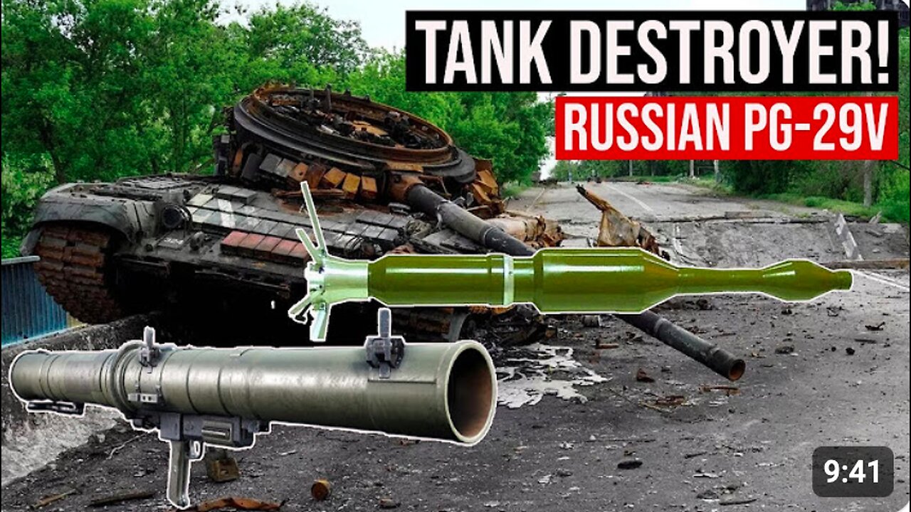 The RPG-29 Tank Destroyer! Russian Grenade Launcher - Double Trouble for Western Tanks