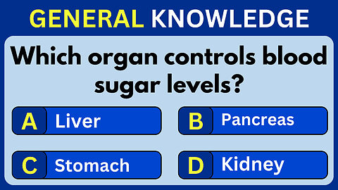 Science Quiz | General Science Quiz | General Knowledge | General Knowledge Quiz | Trivia Quiz |