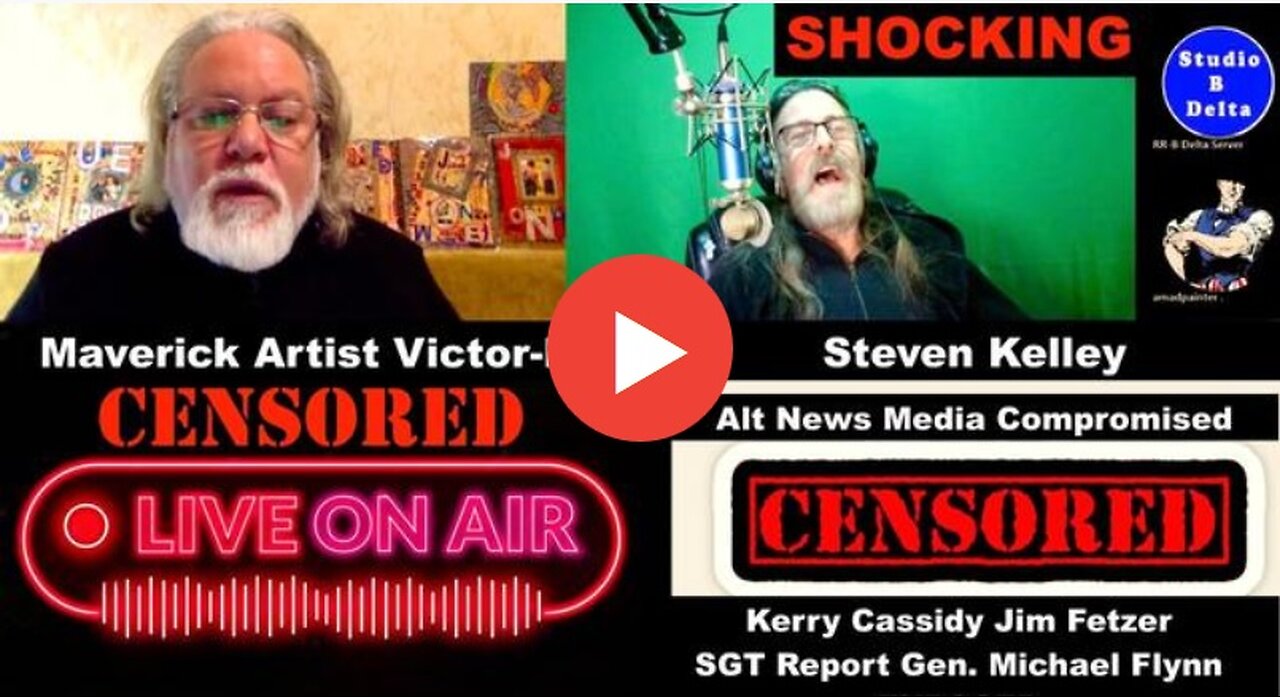 SHOCKING Steven Kelley Victor Hugo CENSORED LIVE