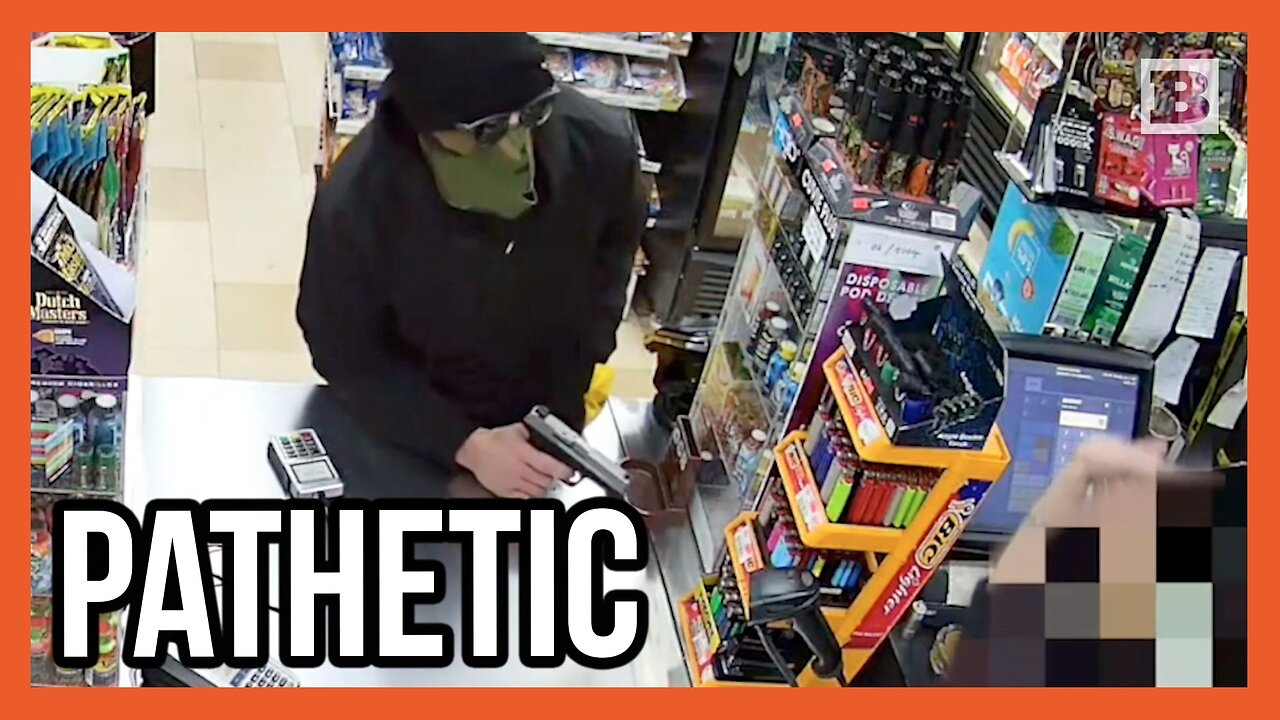 "Open the Register, Now!" Police Release Footage of Robbery Suspect Later Shot, Killed by Police