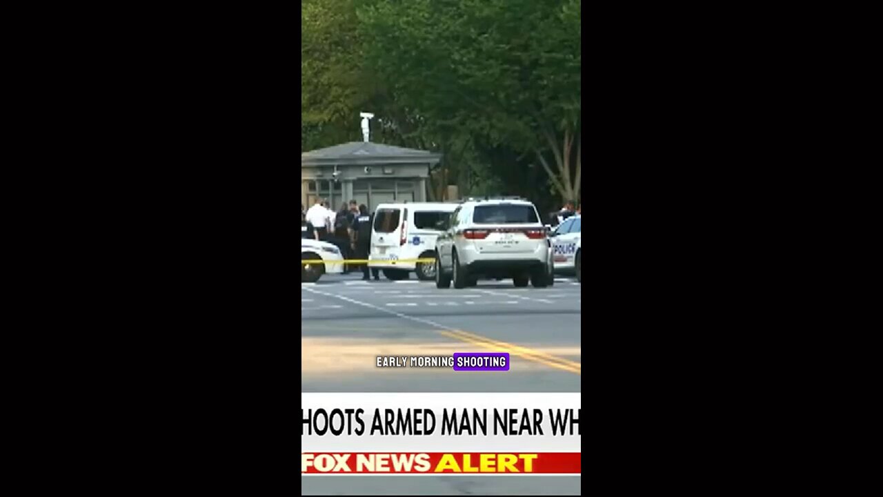 Secret Service Shoots Armed Man Near White House After Suicide Alert