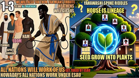 Heathens Will Build Our Kingdom, Precious Seed, House Is Lineage, Edifying Is Charity, Riddles 1-3