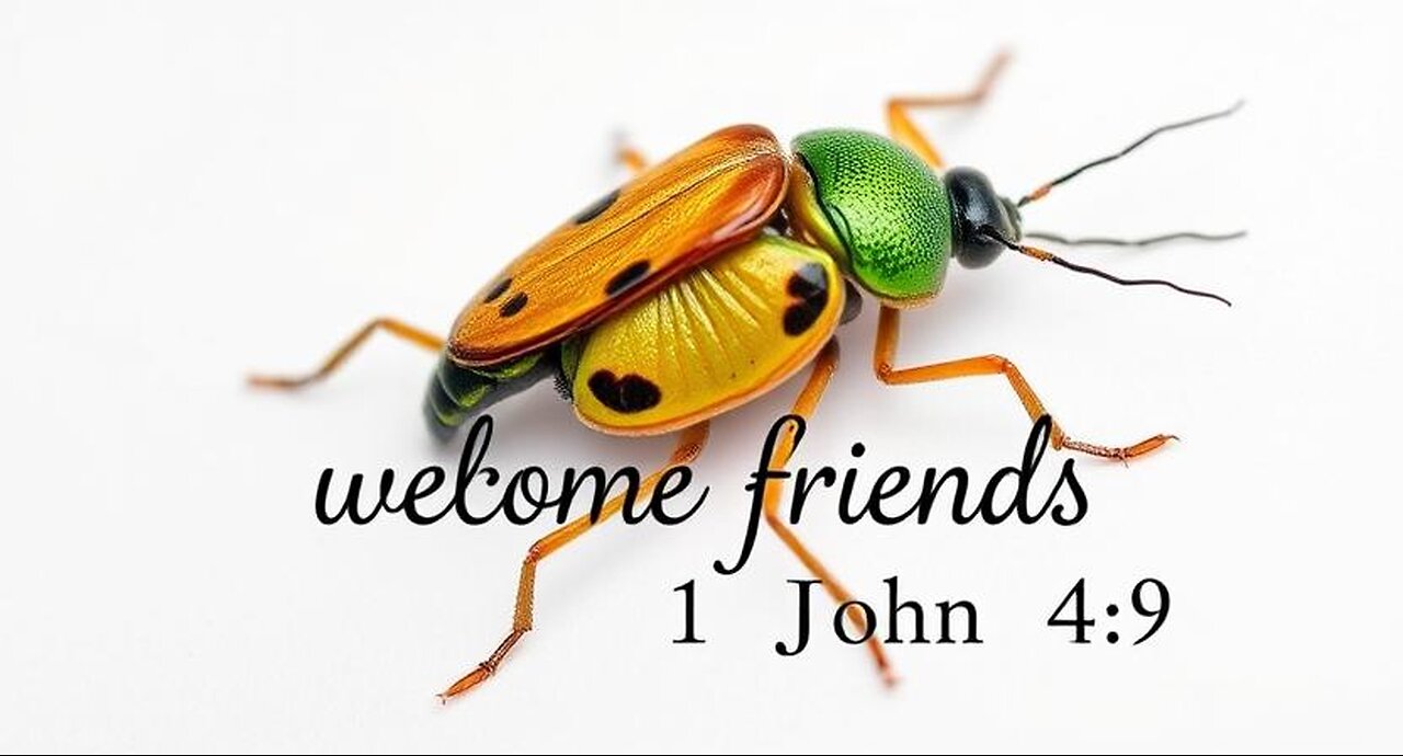 Do you like bugs in your skin? - 1 John 4:9