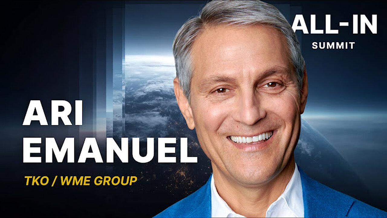AI, Attention, and Ownership: Ari Emanuel Explains the Next Era of Entertainment