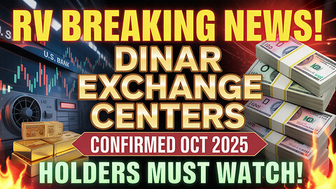 "💵 RV Breaking News! Dinar Exchange Centers Confirm Oct, 2025 🏦🔥" 💥 Today's Iraqi Dinar News!