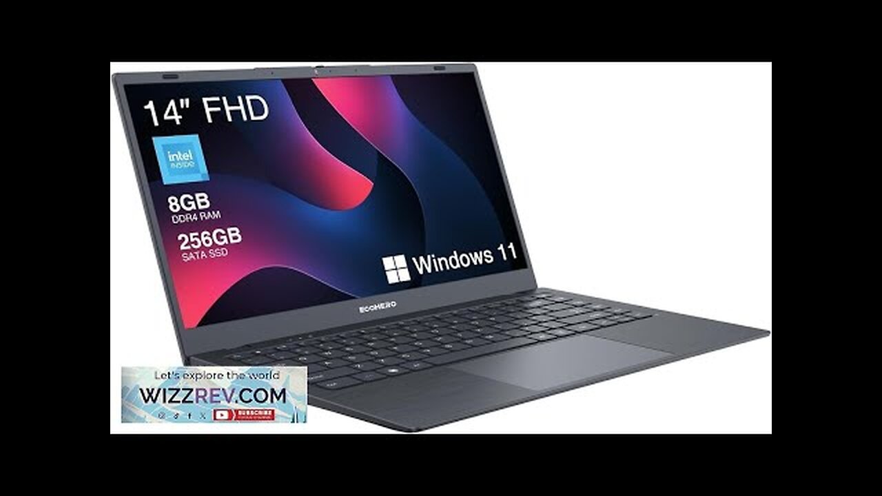 Laptop Computer 8GB DDR4 RAM/256GB SSD Intel Celeron Processor 14 Inch FHD Review