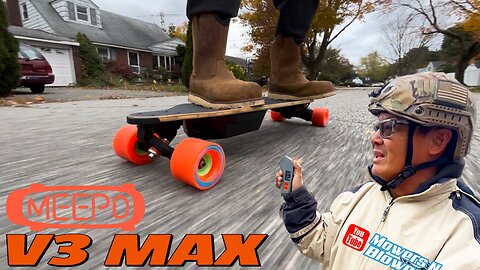 Meepo V3 Max 800w motor 27mph 20 mile range Electric Skateboard with remote control