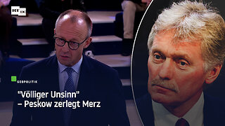 "Völliger Unsinn" – Peskow zerlegt Merz