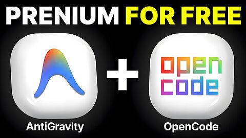 OpenCode + AntiGravity is INSANE! 🤯