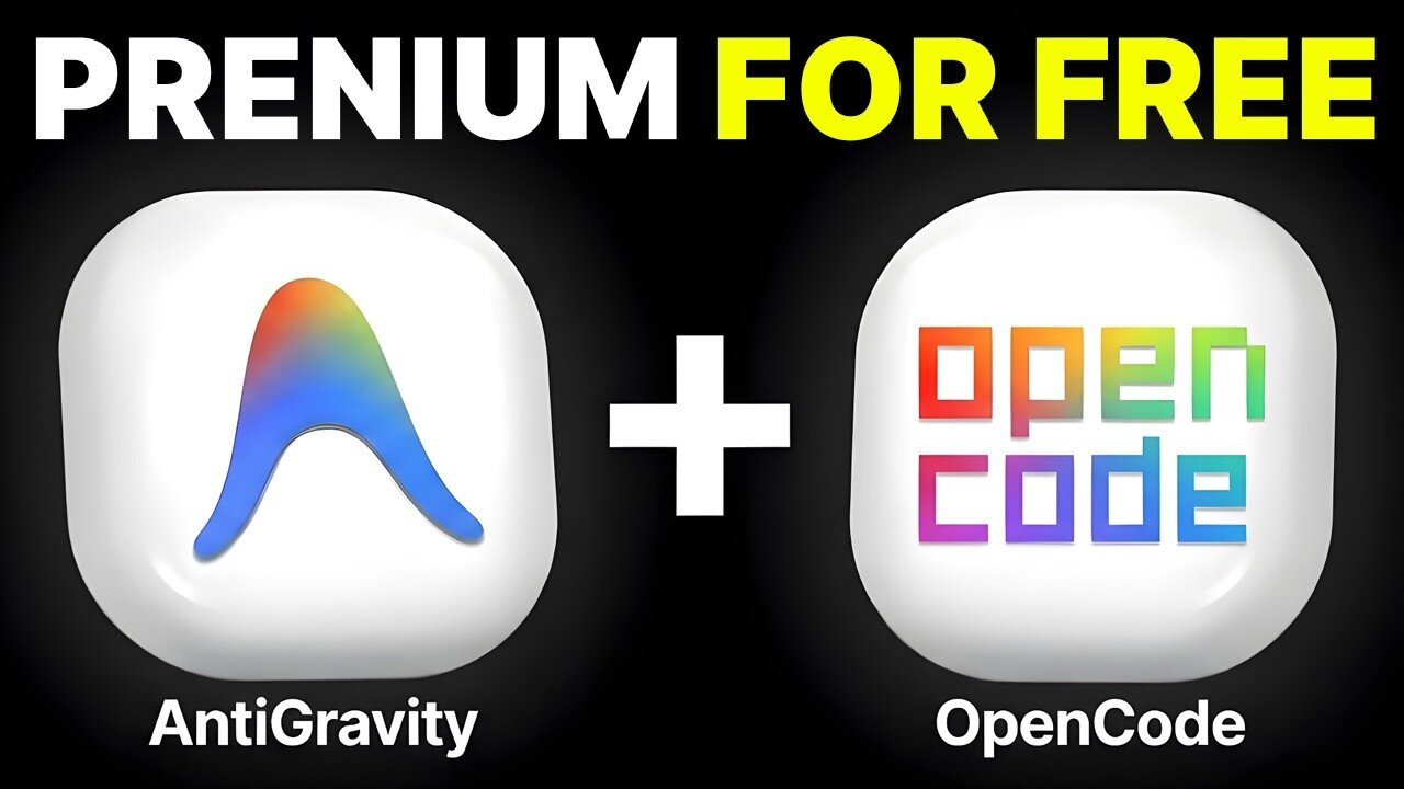 OpenCode + AntiGravity is INSANE! 🤯
