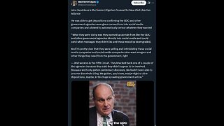 “What they were doing was they opened up portals from like the CDC and other government...