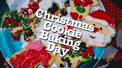 Annual Christmas Cookie Baking Extravaganza