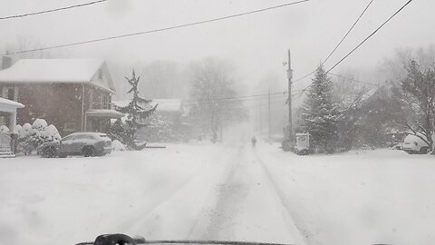 Lake-Effect Snow Squalls and Blizzard Condition in Southern Ontario Canada