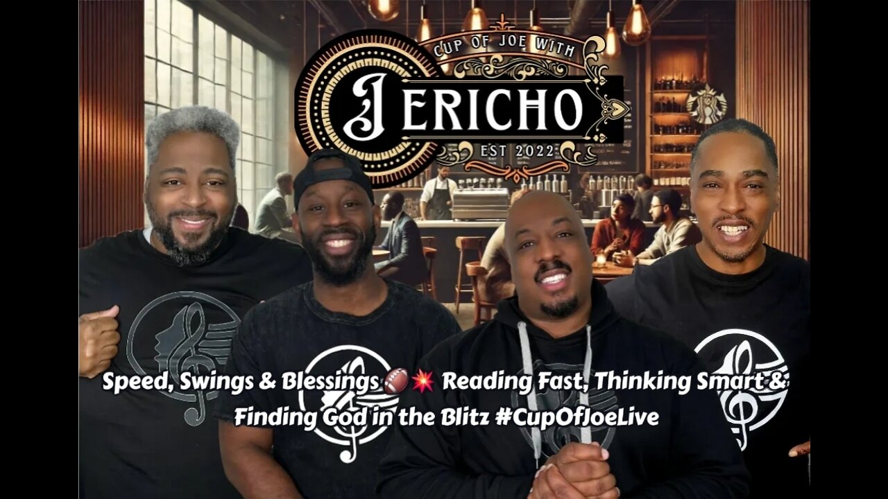 Speed, Swings & Blessings 🏈💥 Reading Fast, Thinking Smart & Finding God in the Blitz #CupOfJoeLive