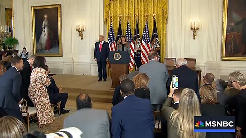 President Trump signs executive order amid Epstein email fallout