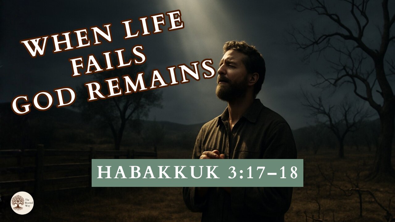 When Life Fails God Remains Habakkuk 3:17-18