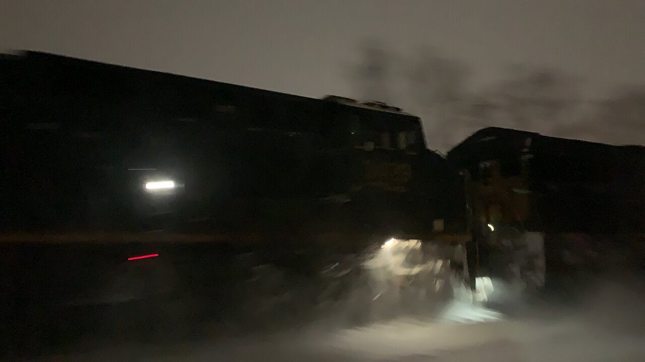 Nice Train meet at Night