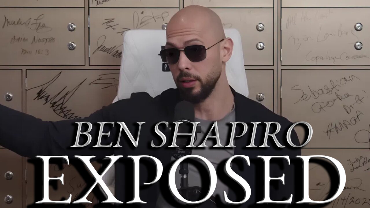 Tate Exposes Ben Shapiro
