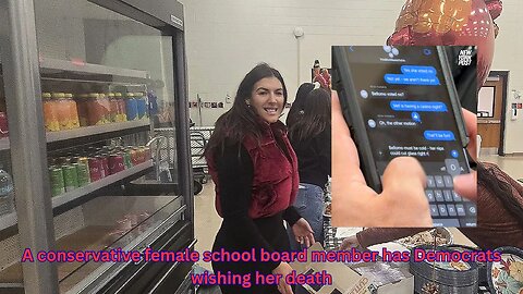 A conservative New Jersey school board member has liberals wanting her in a grave