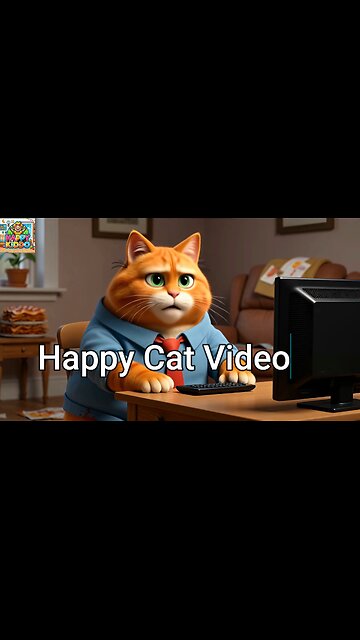 Can A Grumpy Orange Cat Survive 15 Clips of Purr Happiness? Highlights