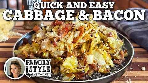 Easy Cabbage & Bacon on the Blackstone E-Series Airfryer