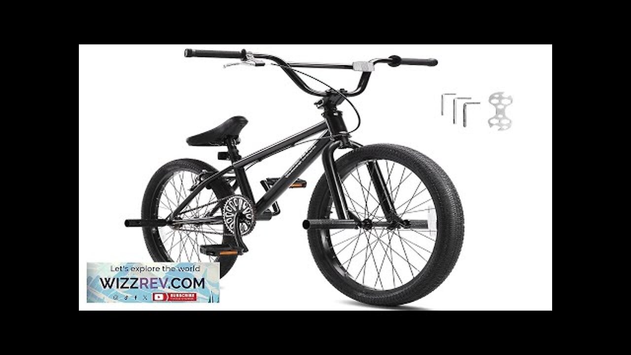 VEVOR 24-Inch BMX Bike Freestyle Bike Men Kids BMX Bicycle Hi-Ten Steel Review