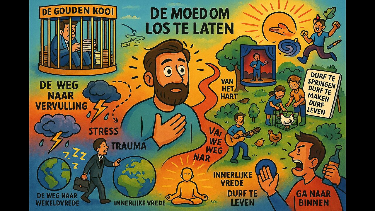 Richard de Leth over stress, ego en de illusie van controle.