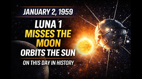 January 2, 1959: The Soviet Spacecraft That Became a Planet