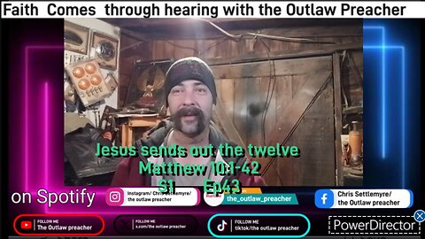 Jesus sends out the twelve Matthew 10:1-42 S1 Ep43