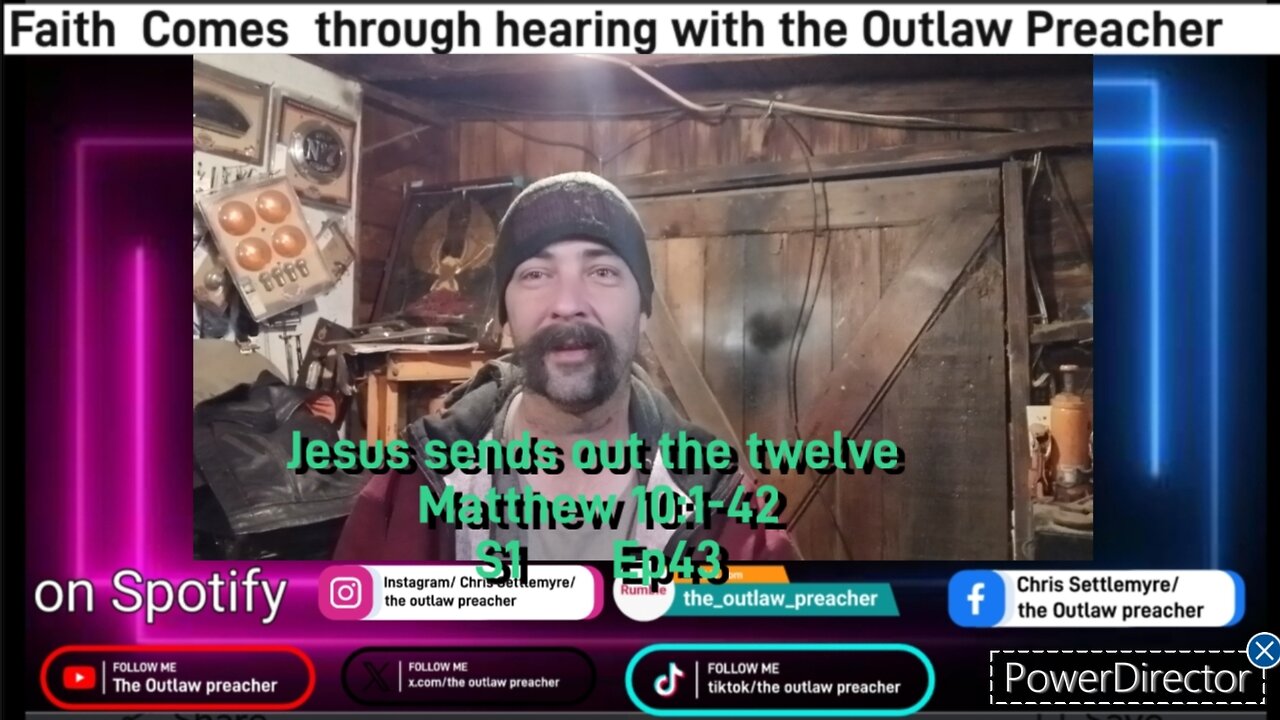 Jesus sends out the twelve Matthew 10:1-42 S1 Ep43