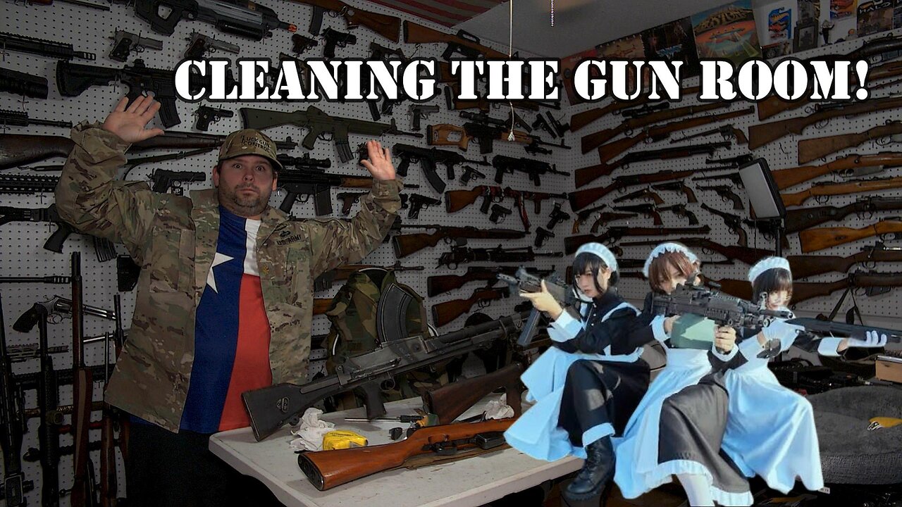 Cleaning the Gun Room!
